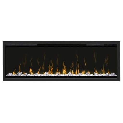 Dimplex 50" IgniteXL Built-in Hardwired Electric Fireplace XLF50. SKU: XLF50 UPC: 781052098725 Dimplex patented Comfort$aver® ceramic heating system uses 11% less energy than the leading quartz infrared heater by automatically adjusting fan speed and heater wattage to safely and precisely match the requirements of the room. Choose from a variety of brilliant color themes or cycle through a range of colors using the prism mode, freezing on the hue of your choice.