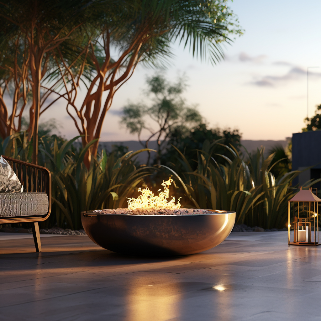 Elementi Lunar Fire Bowl: A Stylish and Durable Addition to Your Outdoor Space