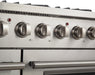 Forno Essential Kitchen Suite, a premium collection crafted for culinary excellence. This package includes a 48″ Galiano Gas Range with 8 Italian burners, a spacious 60 in. 27.6 cu. ft. Refrigerator & Freezer, an efficient 24 in. Energy Star Dishwasher, and a sleek 24 in. Microwave Drawer. Each appliance boasts advanced features: continuous cast iron grates and sealed burners for effortless cooking and maintenance, convection oven technology for even heating