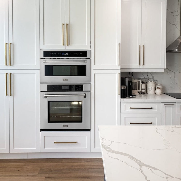  The ZLINE 30 in. Professional True Convection Single Wall Oven with Air Fry and Self Clean in Stainless Steel (WAS-30) provides a professional culinary experience by pairing reliable, everyday performance with contemporary convection cooking capabilities and cutting-edge air frying technology