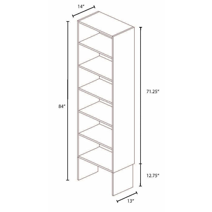 Meridian 71" Premium Melamine 4 Drawer Storage Tower | Luxury Closet System

**Premium Closet Tower: Precision-Engineered Storage Excellence**

Transform your luxury projects with our signature storage system, meticulously crafted to exceed the expectations of discerning architects, designers, and contractors. This versatile tower seamlessly enhances primary suites, butler's pantries, and spa-inspired bathrooms with sophisticated organization.