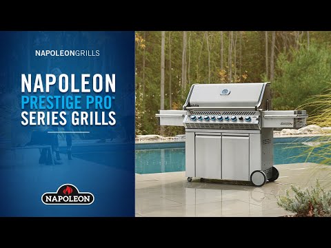 Napoleon Grills - Prestige PRO™ 665 RSIB Stainless Steel with Infrared Side & Rear Burners With features you don't see on the most grills, the Napoleon Prestige PRO™ 665 Propane Gas Grill with Infrared Rear and Side Burners has everything needed for professional grade backyard grilling. Superior heat retention provides oven-like performance and first-rate searing; you'll know it's a Napoleon with those iconic WAVE™ cooking grids for those distinctive sear marks and proximity lighting.