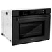 The ZLINE 30 in. Professional True Convection Single Wall Oven with Air Fry and Self Clean in Black Stainless Steel (WASB-30) provides a professional culinary experience by pairing reliable, everyday performance with contemporary convection cooking capabilities and cutting-edge air frying technology