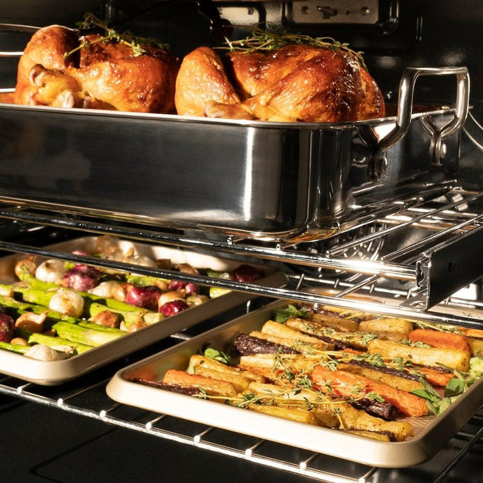  The ZLINE 30 in. Professional True Convection Single Wall Oven with Air Fry and Self Clean in Stainless Steel (WAS-30) provides a professional culinary experience by pairing reliable, everyday performance with contemporary convection cooking capabilities and cutting-edge air frying technology