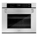 ZLINE Stainless Steel 30 in. Built-in Convection Microwave Oven and 30 in. Single Wall Oven with Self Clean (2KP-MW30-AWS30)