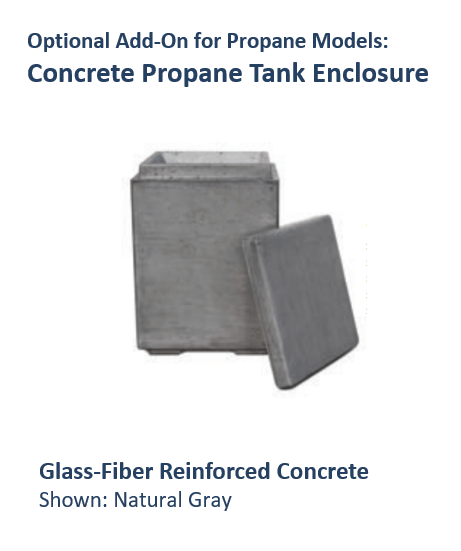 The Outdoor Plus Cazo Concrete Fire Pit