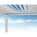 Transform your outdoor space with the Bon Pergola Motorized Aluminum 13'x13' Villa Pergola VP-DIY-4425. This innovative pergola features adjustable louvers, allowing you to control sunlight and create the perfect ambiance for gatherings, rain or shine. Crafted with durable aluminum, it requires no staining or treatment, ensuring a maintenance-free and long-lasting addition to your patio. Plus, enjoy the added convenience of built-in LED lighting for a magical outdoor experience