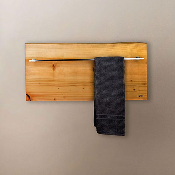 Maya Bath Legno 32" x 16" Wall Mounted Hardwired Wood Electric Towel Warmer in Horizontal or Vertical Position