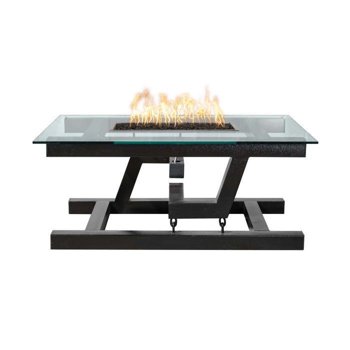 The Outdoor Plus Newton Powder Coated Fire Pit / Floating Appearance