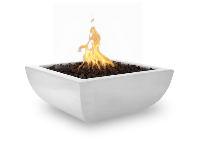 The Outdoor Plus Avalon Concrete Fire Bowl + Free Cover