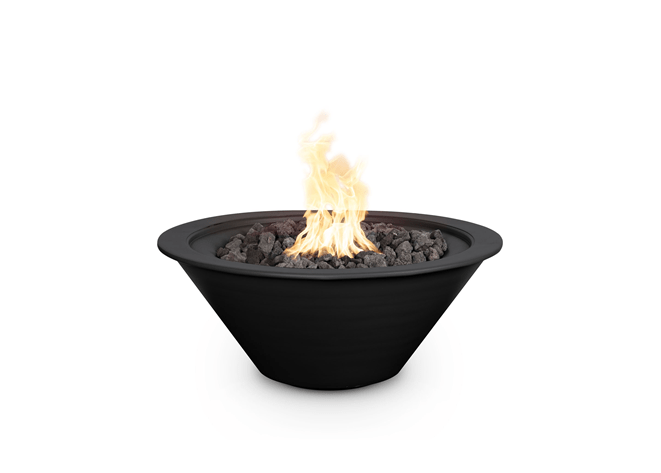 The Outdoor Plus Cazo Powdercoated Steel Fire Bowl + Free Cover