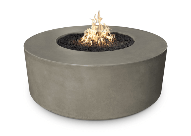 The Outdoor Plus 54" Florence Concrete Fire Pit + Free Cover