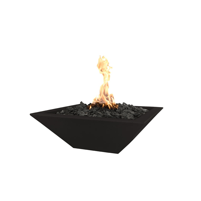 The Outdoor Plus Maya Concrete Fire Bowl + Free Cover