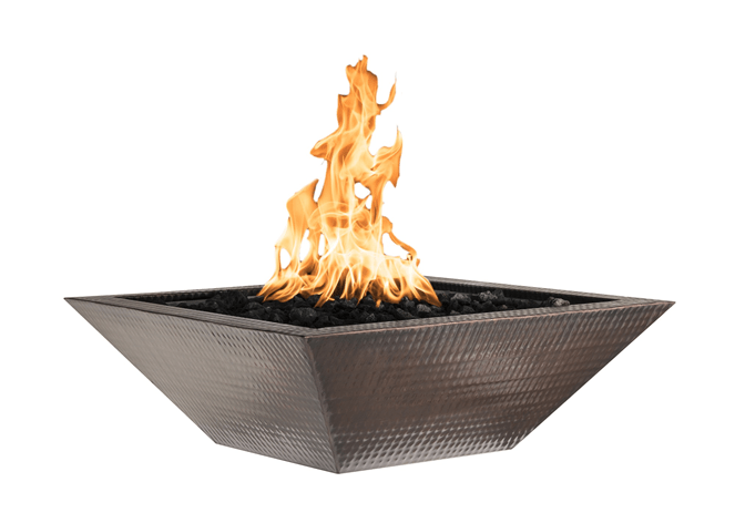 The Outdoor Plus Maya Copper Fire Bowl + Free Cover