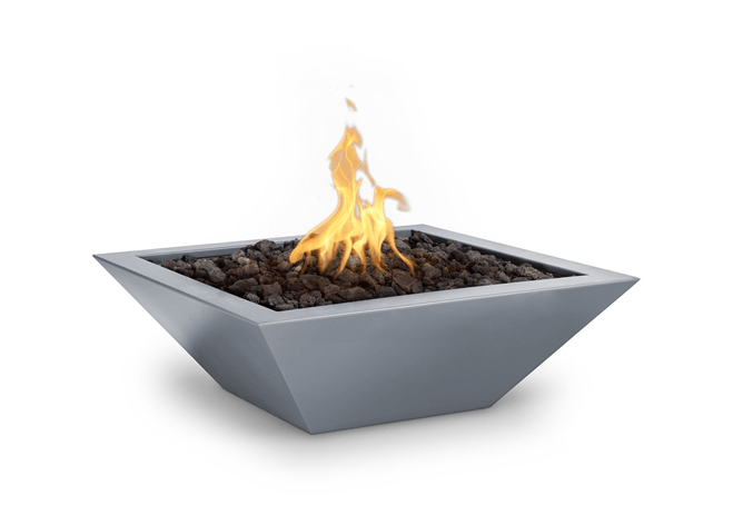 The Outdoor Plus Maya Powdercoated Steel Fire Bowl + Free Cover