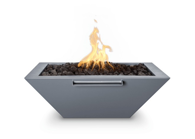 The Outdoor Plus Maya Powdercoated Steel Fire & Water Bowl + Free Cover
