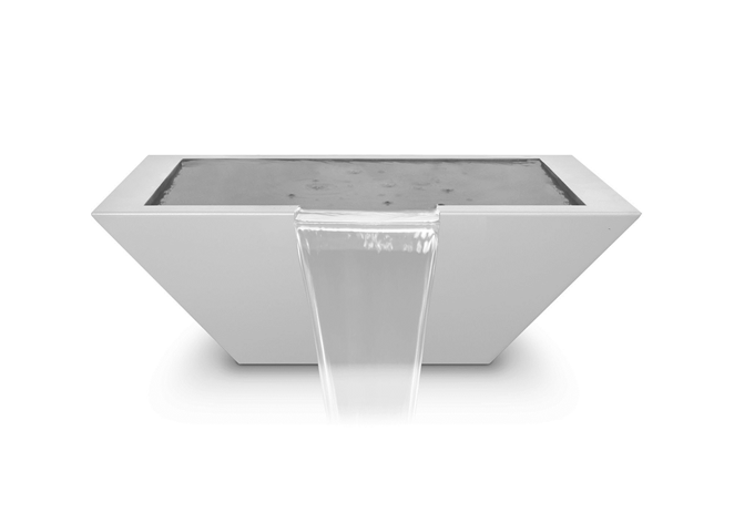 The Outdoor Plus Maya Powdercoated Steel Water Bowl + Free Cover