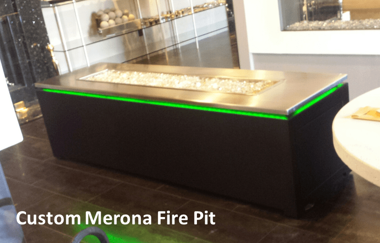 The Outdoor Plus Merona Fire Table + Free Cover