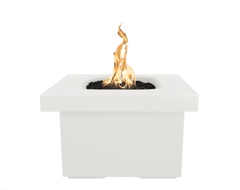 The Outdoor Plus Ramona Square Concrete Fire Table + Free Cover