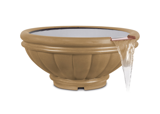 The Outdoor Plus Roma Concrete Water Bowl + Free Cover