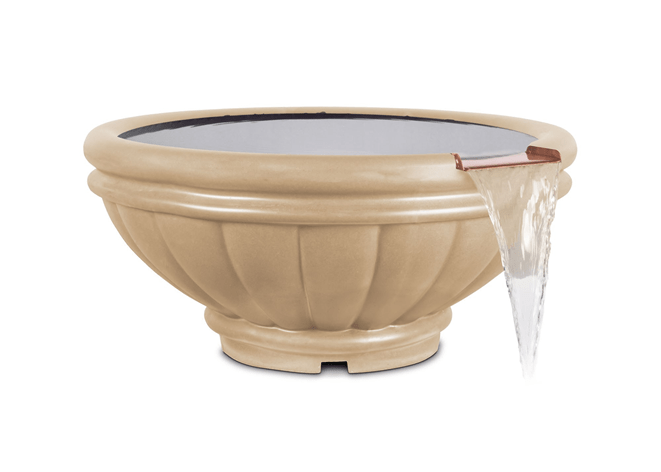 The Outdoor Plus Roma Concrete Water Bowl + Free Cover