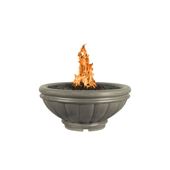 The Outdoor Plus Roma Concrete Fire Bowl + Free Cover