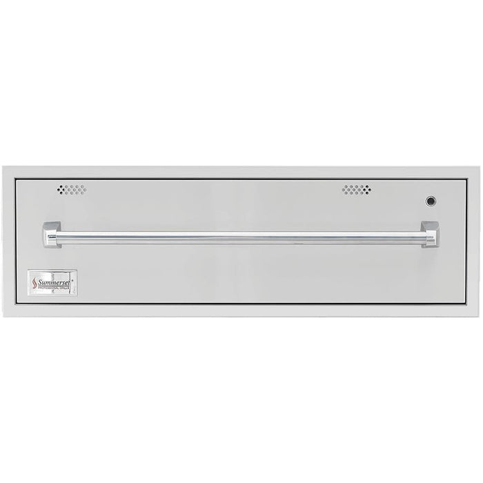 Summerset 36" Built-In 120V Electric Outdoor Warming Drawer SSWD-36