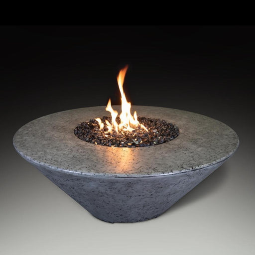 Athena Olympus Round Concrete Gas Fire Pit Table ORNDFT- 444418