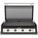 Blackstone Built-In 36in Stainless Steel Griddle with Hood and Insulation Jacket, the ultimate outdoor cooking powerhouse. Crafted from high-quality stainless steel, it blends durability with modern style.  With an impressive 34,000 BTUs of power and a generous 768 square inches of cooking area, this griddle is equipped with LED knobs for easy heat control, an electronic ignition system for quick startup, and a heat-retaining insulation jacket, ensuring exceptional performance in various conditions.