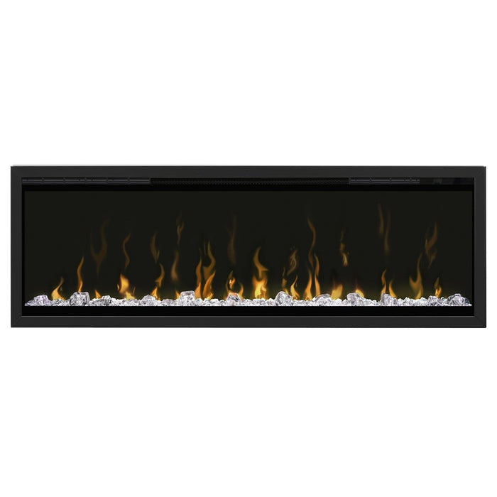 Dimplex 50" IgniteXL Built-in Hardwired Electric Fireplace XLF50. SKU: XLF50 UPC: 781052098725 Dimplex patented Comfort$aver® ceramic heating system uses 11% less energy than the leading quartz infrared heater by automatically adjusting fan speed and heater wattage to safely and precisely match the requirements of the room. Choose from a variety of brilliant color themes or cycle through a range of colors using the prism mode, freezing on the hue of your choice.
