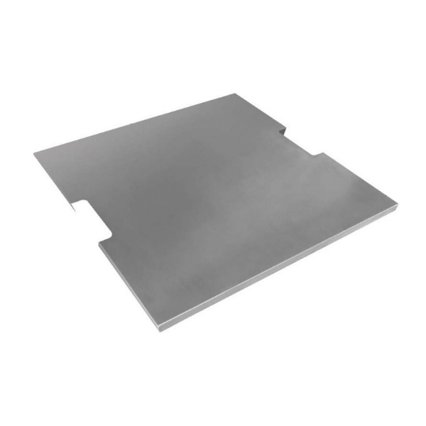 Square Metal Fire Pit Cover for Elementi Manhattan and Aurora Fire Table OFG103-SS