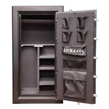 Hollon Safe Black Textured Finish Continental Series Gun Safe C-24