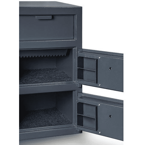 Hollon Safe B-Rated Heavy Duty Double Door Depository Safe FDD-3020EE