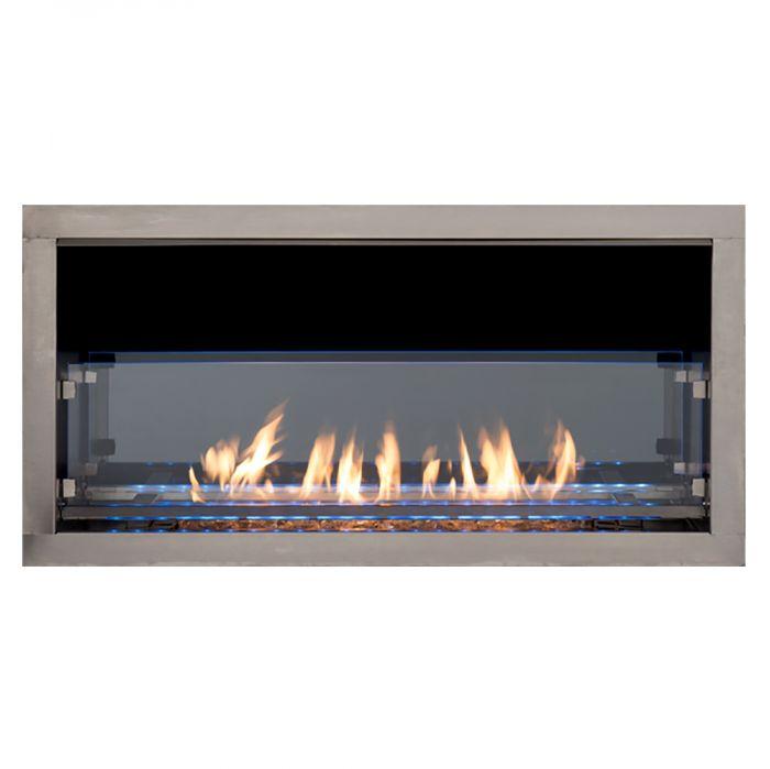 Superior 72" Electronic Ignition Vent Free Linear Fireplace ODLVF72ZEN