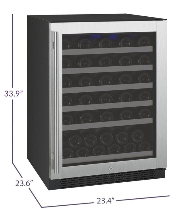 Allavino 24" FlexCount Right Hinge Wine Refrigerator VSWR56-1SR20